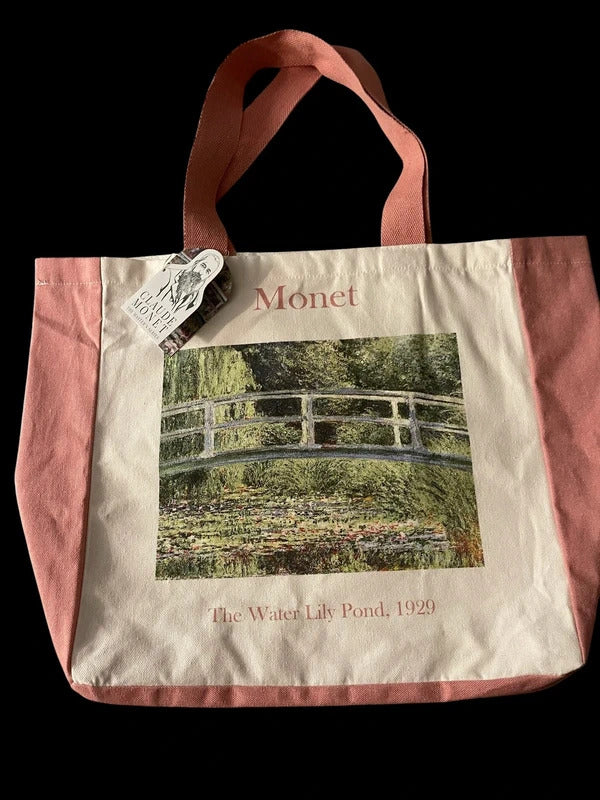 Canvas Tote Bag (Claude Monet)