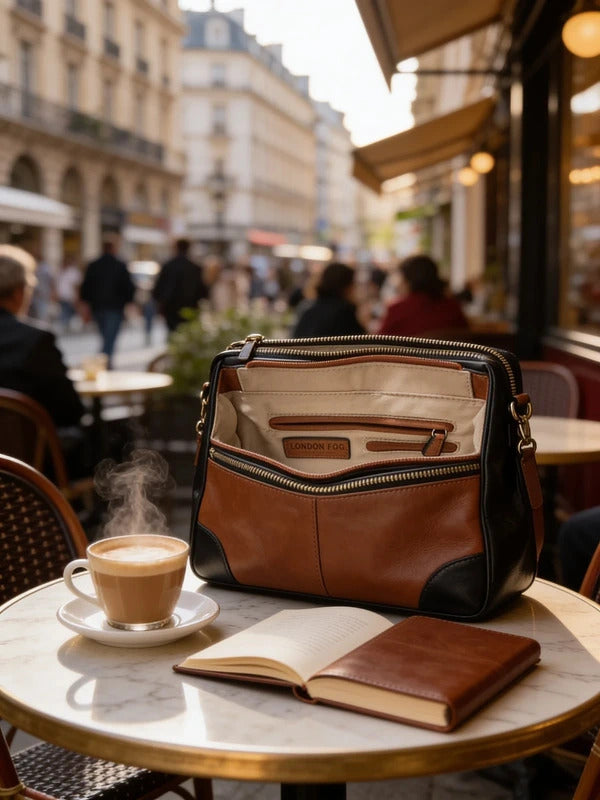 London Fog, Shoulder Satchel Handbag