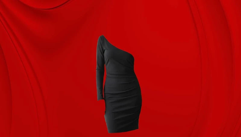 Macy’s Hutch One Shoulder New Mini Dress