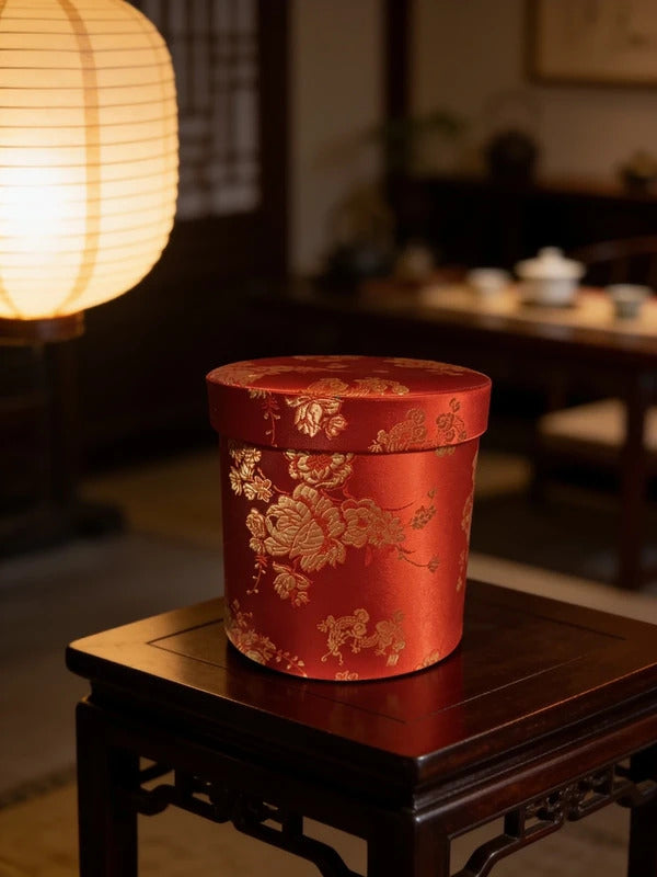 Chinese Silk Keepsake Box