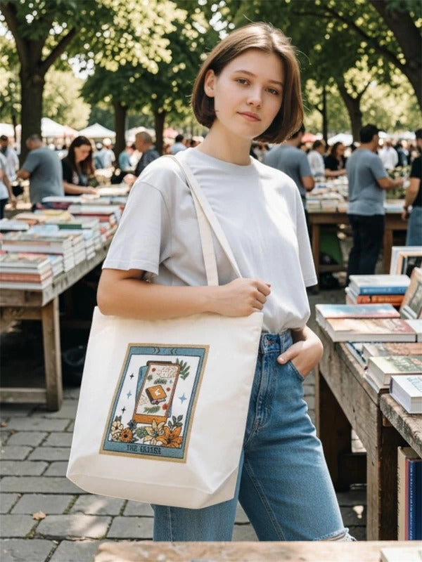 New Canvas Tote Bag (Page & Petal)