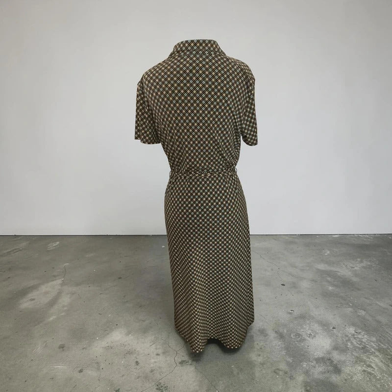 A Geometric Print Dress (Scarlett)