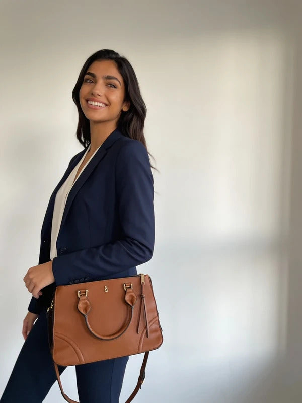 London Fog, Shoulder Satchel Handbag