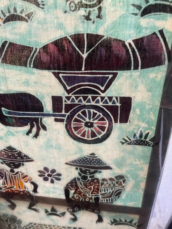 Framed Warli Tribal Art (Maharashtra India)