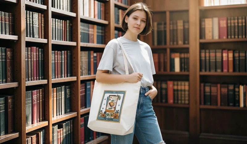 New Canvas Tote Bag (Page & Petal)