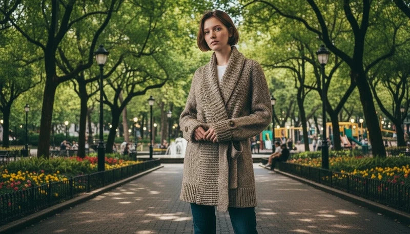 Cardigan Knit Sweater (Croft & Barrow)