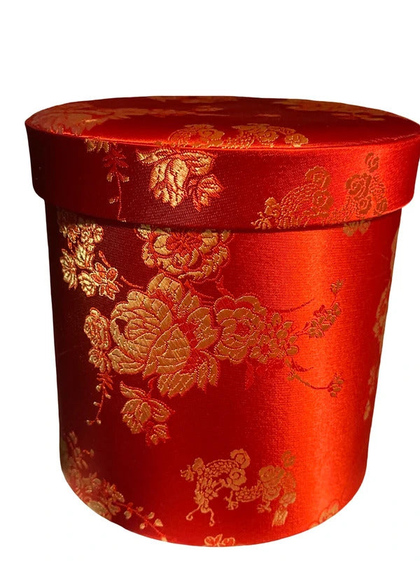 Chinese Silk Keepsake Box