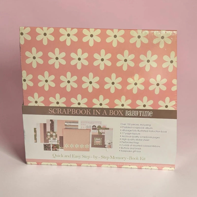 Book’s Scrapbook Box (Baby Time)